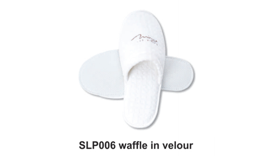SLP006 waffle in velour